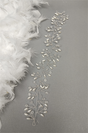 Kristal BoncukluSaç Aksesuarı