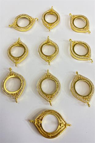 Crystal Stone Quarter Bracelet Attachment