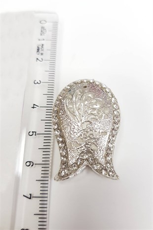 مسبحة بحجر الزنبق الكريستالي إمام