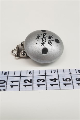 The Little Prince Printed Silver Pacifier Hanger