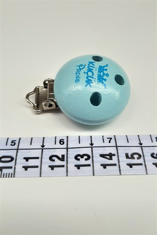 The Little Prince Printed Blue Pacifier Hanger