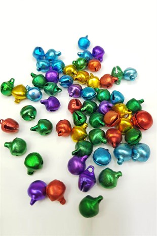 Küçük Rengarenk Zil Boncuk