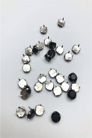 Küçük Siyah Kasalı Dikme Taş 25 adet