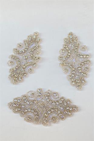  حبة الرمل والشمعدان الجداري المطرز بالحجر