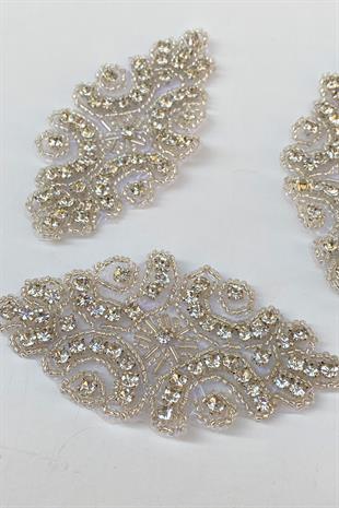  حبة الرمل والشمعدان الجداري المطرز بالحجر