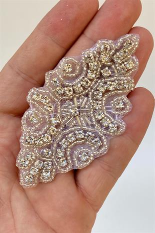  حبة الرمل والشمعدان الجداري المطرز بالحجر