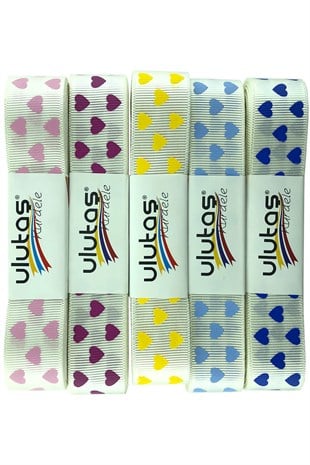 Kurdele Kalp Baskılı Grogren