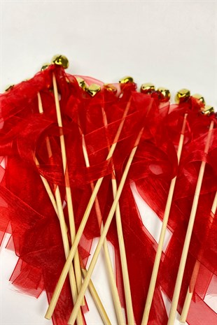 Ribbon Bell Stick Henna Material