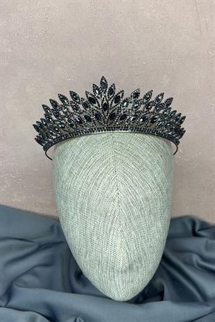 Navy Blue Beria Bridal Henna Tiara