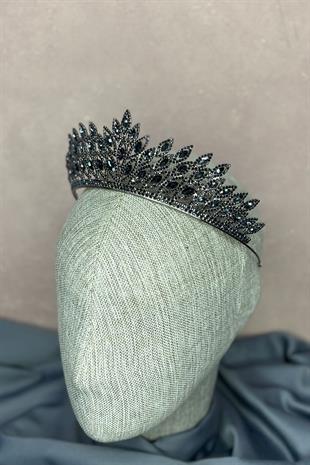Navy Blue Beria Bridal Henna Tiara