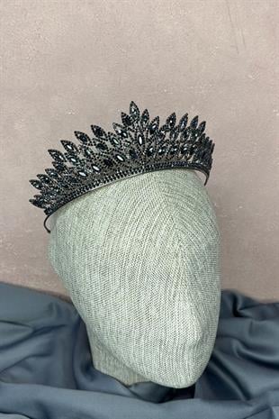 Navy Blue Beria Bridal Henna Tiara