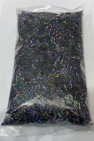 Lacivert Burgulu Boru Boncuk 500 gr