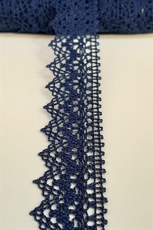 Lacivert Kopanaki Koton Dantel 2,5cm