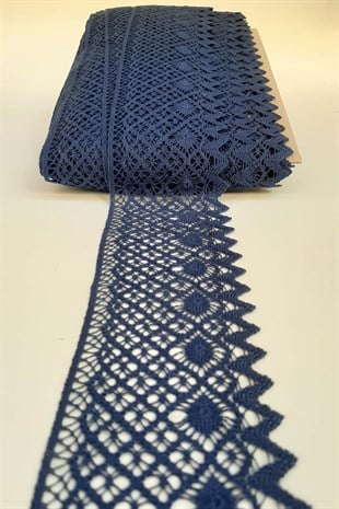 Lacivert Kopanaki Koton Dantel 7cm