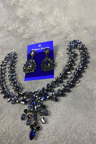 Sultan Crown Bridal Henna Hair Accessory and Stud Earring Set
