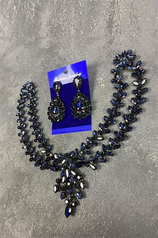 Sultan Crown Bridal Henna Hair Accessory and Stud Earring Set