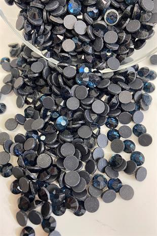 Dark Blue Iron-on Beads Ss30 6mm Adhesive Stone 25 grm