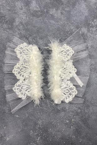 الجملة زوجين ريشة لافين الزفاف سوار اليد التبعي