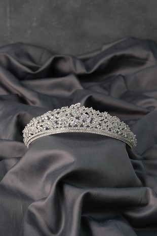 Lavinya Zircon Bridal Crown