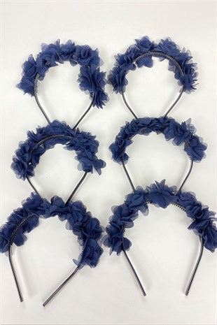 Laser Flower Bridesmaid Tiara and Gift Child Tiara 6 pcs