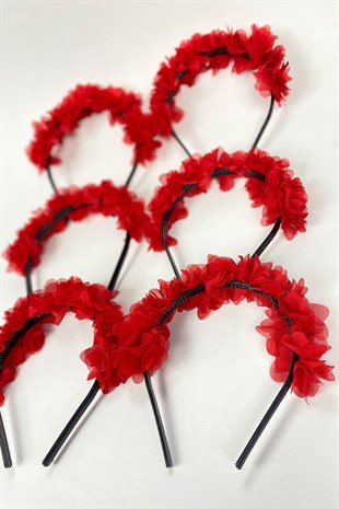 Laser Flower Bridesmaid Tiara and Gift Child Tiara 6 pcs