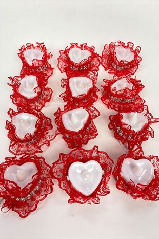 Led Henna Hand Candle 12 Pcs