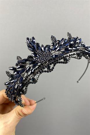 Lena Crystal Beaded Bridal Henna Tiara