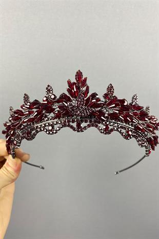 Lena Crystal Beaded Bridal Henna Tiara