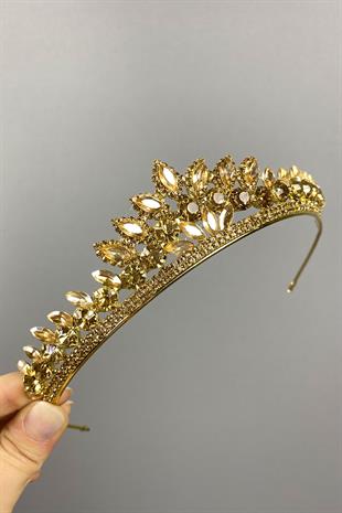 Leyn Shuttle Stone Bridal Henna Crown