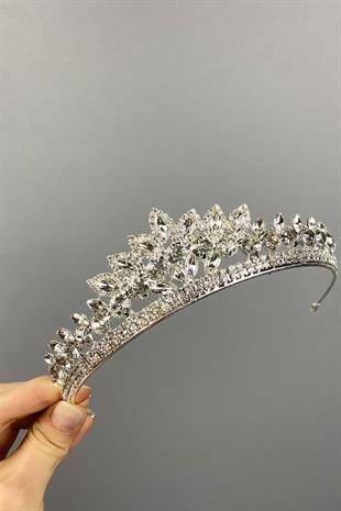 Leyn Shuttle Stone Bridal Crown