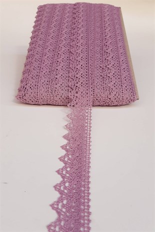 Lila Kopanaki Koton Dantel 2,5cm