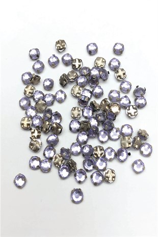 Lila Küçük Kasalı Dikme Taş 25 adet