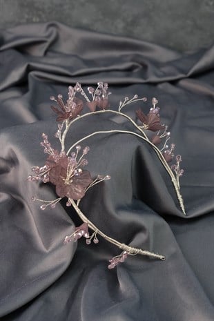 Lila Minel Special Design Floral Bridal Henna Crown