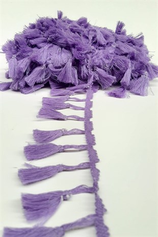 Lilac Cotton Fringe Tassel