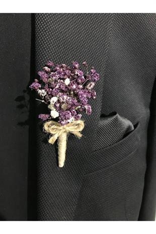 Lila Yaka Çiçeği - Damat Çiçeği - Sağdıç Çiçeği