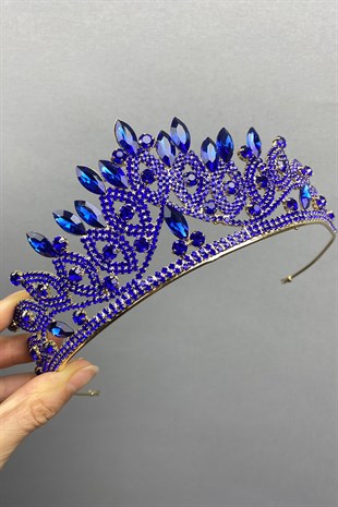 Lilya Bridal Henna Tiara and Earrings