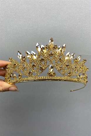 Lilya Bridal Henna Tiara and Earring