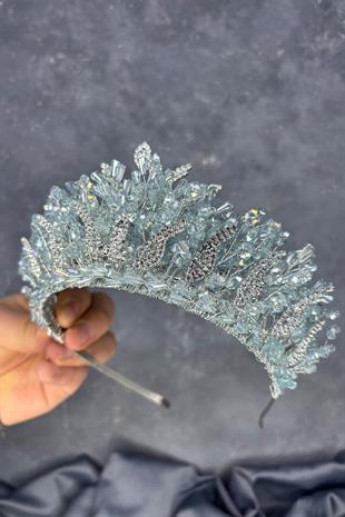 Livan Beaded Bridal Henna Crown Hair Accessory