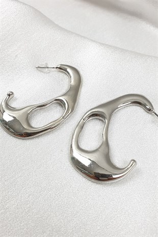 Markap Gümüş Metal Küpe