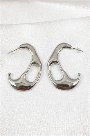 Markap Gümüş Metal Küpe