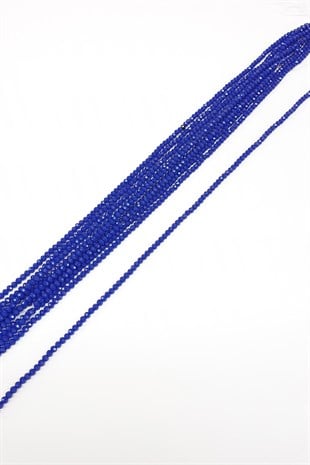 Matte Navy Blue Crystal Beads 4 Mm
