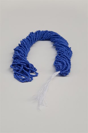 Mat Mavi Dizi Kum Boncuk