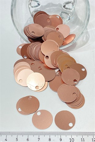 Mat Pudra Patik ve Çanta Pulu 20 mm