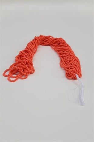 الخرز الرملي الصفيف البرتقالي غير اللامع