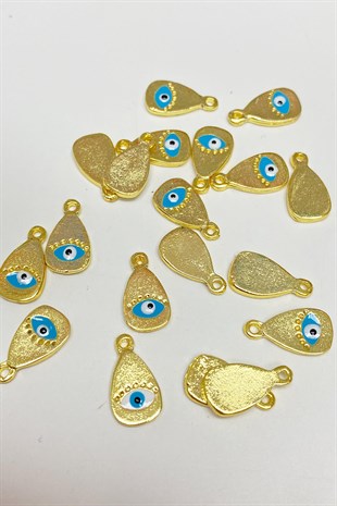 Blue Dammla Eye Pattern Pendant 1 Piece