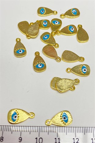 Blue Dammla Eye Pattern Pendant 1 Piece