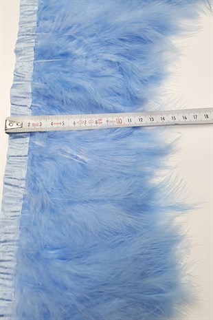 Blue Yeast Feather 1 mt