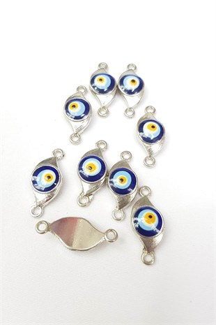 عين الشر الزرقاء مطرز سوار تلميح