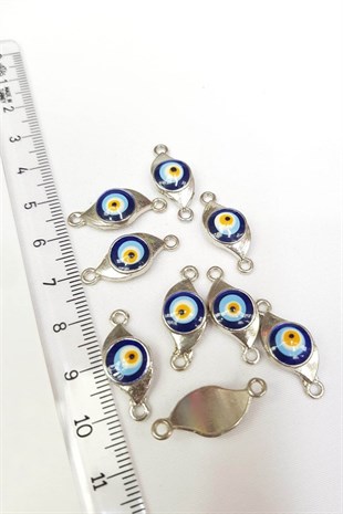 عين الشر الزرقاء مطرز سوار تلميح