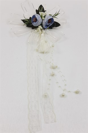 Mavi Rengi Bohça Bavul Süsü